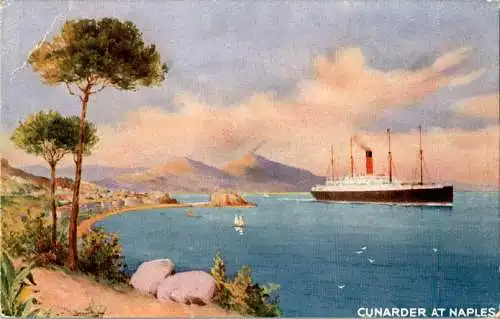 cunarder at naples (Nr. 12060)