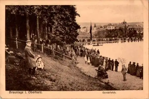 braunlage im oberharz, gondelteich (Nr. 12087)