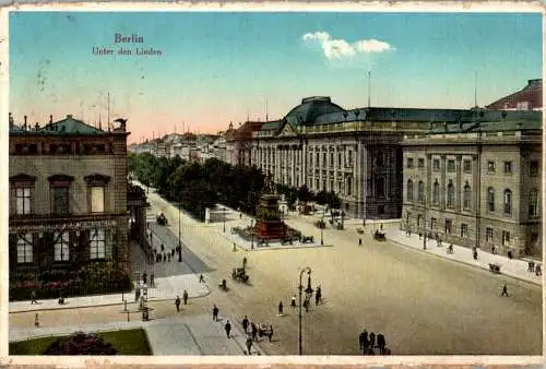 berlin unter den linden, 1922 (Nr. 12101)