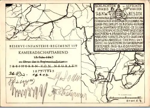 kameradschaftsabend 1943, stuttgart (Nr. 12182)