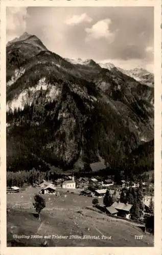 ginzling mit tristner, zillertal, tirol, 1954 (Nr. 12222)