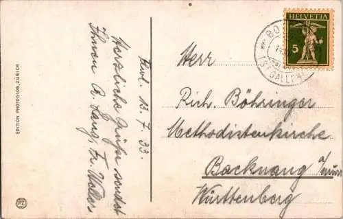 schynige-platte-bahn, 1933, eiger, jungfraujoch, mönch (Nr. 12233)