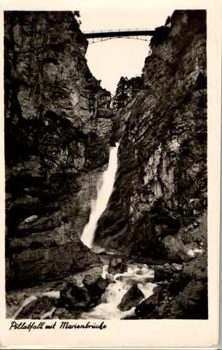 pöllatfall mit marienbrücke, 1949 (Nr. 12235)