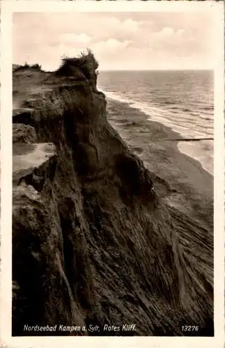 kampen a. sylt, rotes kliff, 1938 (Nr. 12247)