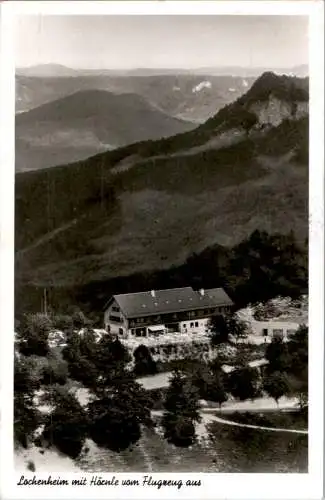 gaststätte lochenheim-balingen mit hörnle vom flugzeug aus (Nr. 12260)