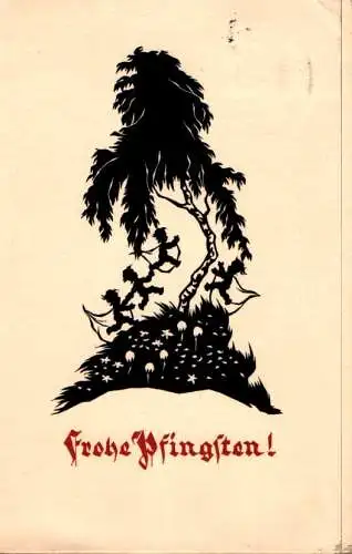 frohe pfingsten, deutsches reich (Nr. 12297)