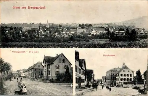 gruss aus grossgartach, warengeschäft v. paul link (Nr. 12309)