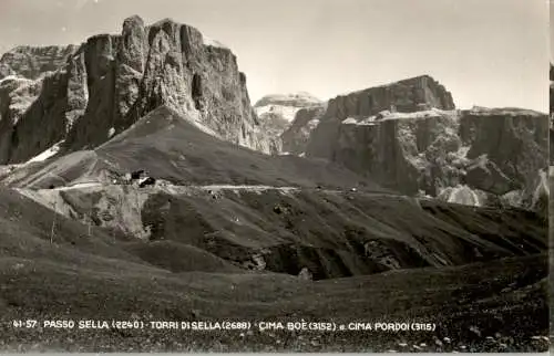 passo sella, torri di sella (Nr. 12385)