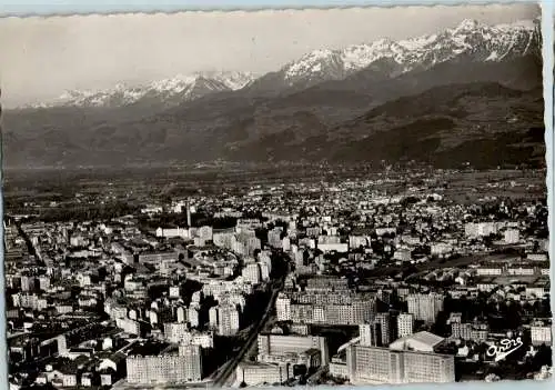 grenoble, vue prise par avion (Nr. 12415)