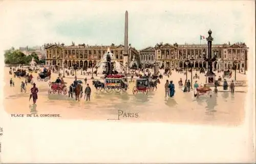 paris, place de la concorde (Nr. 12789)