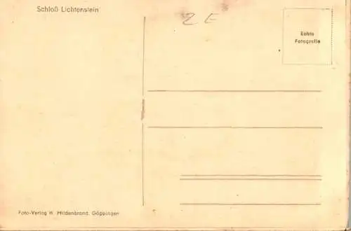 schloß lichtenstein (Nr. 12832)