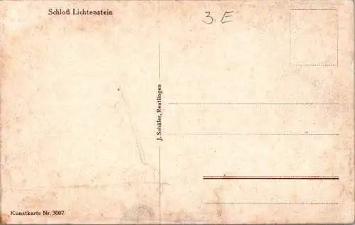 schloß lichtenstein, hans boettcher, stuttgart (Nr. 12833)