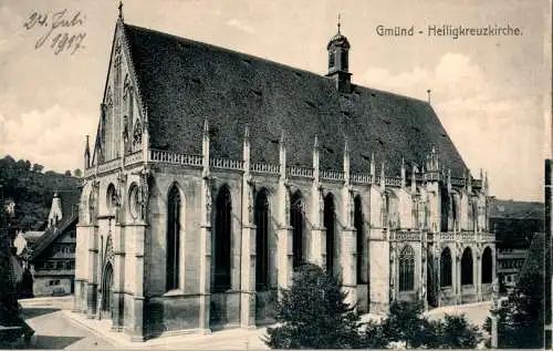 gmünd, heiligkreuzkirche, 1917 (Nr. 12848)