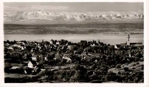 überlingen am bodensee mit schweizer alpen (Nr. 12993)