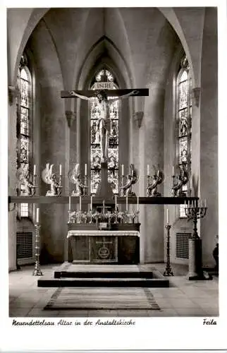neuendettelsau, altar in der anstaltskirche (Nr. 13079)