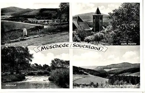 müschede, sauerland, röhridyll (Nr. 13086)