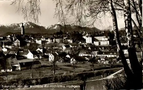 traunstein von der weinleite mit hochfelln und hochgern (Nr. 13092)