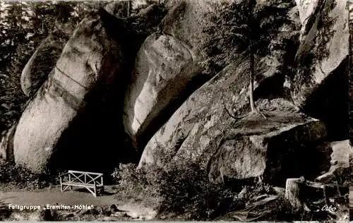felsgruppe "eremiten-höhle", luisenburg, wunsiedel (Nr. 13118)