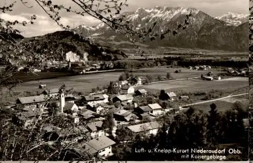 niederaudorf, obb. mit kaisergebirge (Nr. 13144)