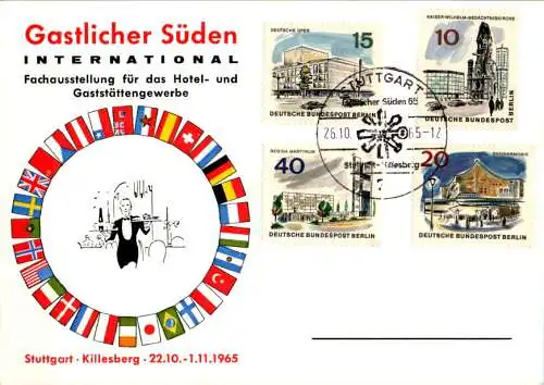 stuttgart 1965, fachausstellung gastlicher süden (Nr. 13258)