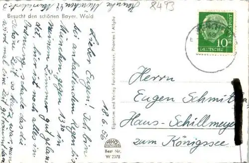 kötzting, bayer. wald, 1956 (Nr. 13346)