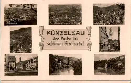 künzelsau, die perle im schönen kochertal, 1953 (Nr. 13364)