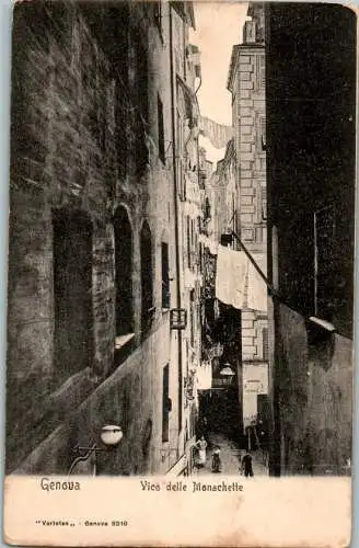 genova, vico delle monachette (Nr. 13504)