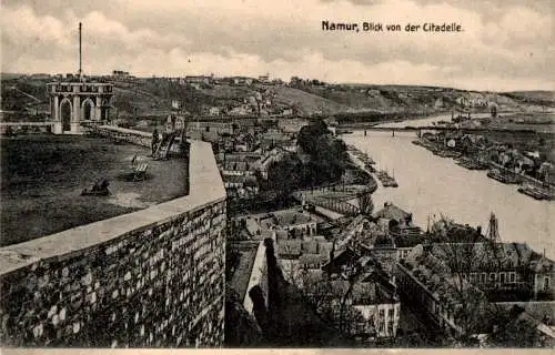 namur, blick von der citadelle (Nr. 13518)