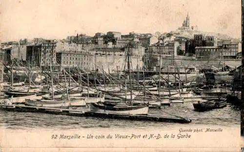 marseille, un coin du vieux port (Nr. 13525)