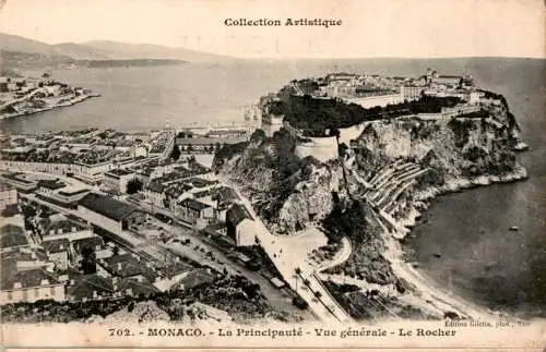 monaco, la principaute, le rocher (Nr. 13543)