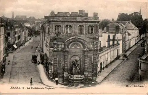 arras, la fontaine du neptune (Nr. 13595)