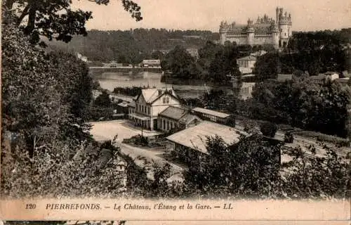 pierrefonds, la gare (Nr. 13651)