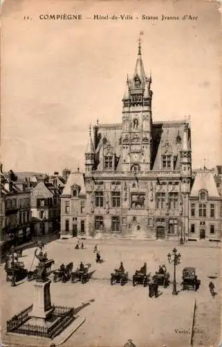 compiegne, hotel de ville (Nr. 13665)