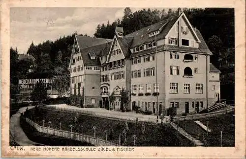 calw, neue höhere handelsschule, zügel & fischer (Nr. 13705)