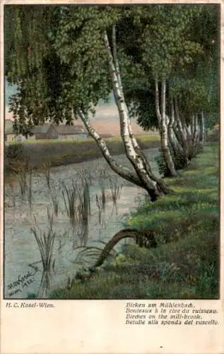 h.c. kosel-wien, birken am mühlenbach, glemser, stuttgart-wangen (Nr. 13736)