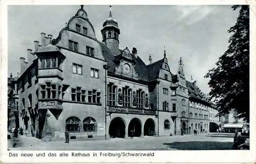 rathaus in freiburg/schwarzwald, 1944 (Nr. 13756)