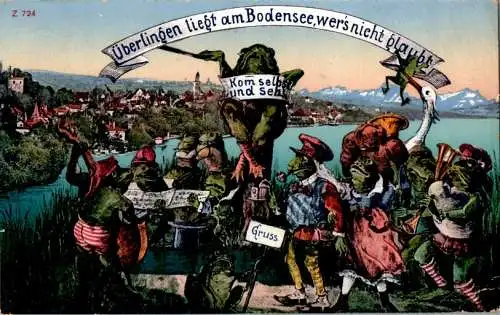 überlingen liegt am bodensee..., 1930 (Nr. 13770)