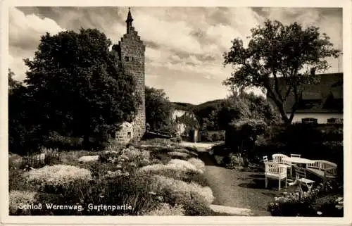 schloß werenwag, gartenpartie (Nr. 13772)