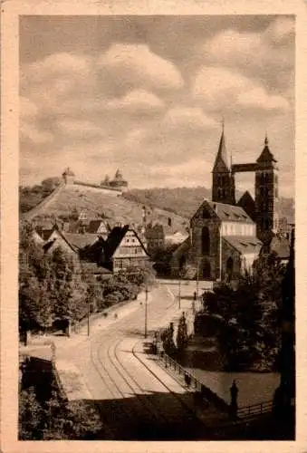 esslingen am neckar, stadtkirche und burg, 1933 (Nr. 13806)
