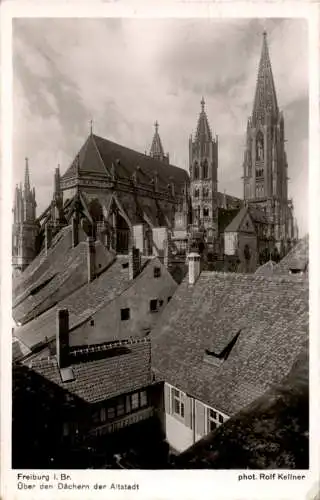 freiburg i.b., über den dächern der altstadt, 1942 (Nr. 13808)