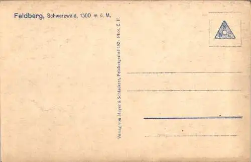 feldbergerhof, feldberg (Nr. 13815)