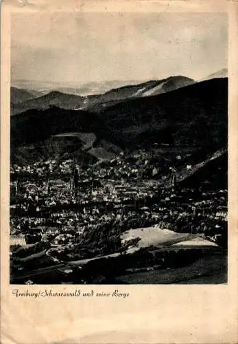 freiburg/schwarzwald und seine berge (Nr. 13849)