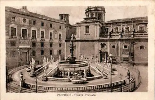 palermo, piazza pretoria (Nr. 13853)