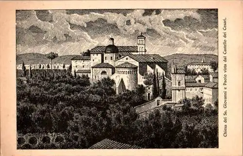 chiesa dei s. giovanni e paolo, ristorante castello dei cesari (Nr. 13909)