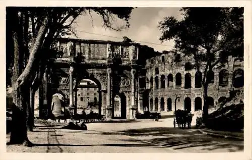 roma, arco di constantino e colosseo (Nr. 13918)