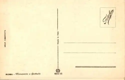 roma, monumento a garibaldi (Nr. 13927)