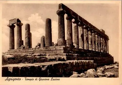 agrigento, tempio di giunone lucina (Nr. 13938)