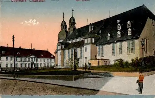 oberharz: clausthal, am markt, scanfehler (Nr. 13969)