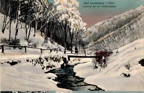 bad lauterbeg, luttertal bei der lantziuskappe, 1908 (Nr. 13980)