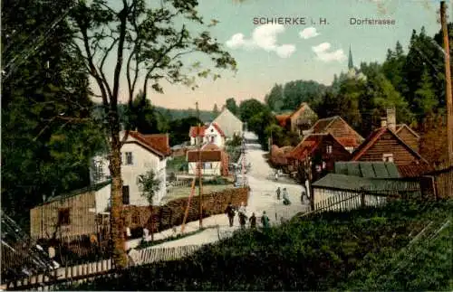 schierke i.h., dorfstrasse, burghotel schierke (Nr. 13988)